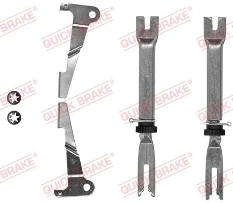 Conjunto de Ajustadores, travão de tambor QUICK BRAKE 102 53 013