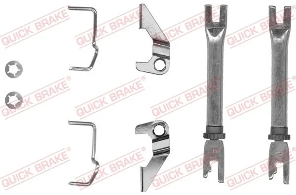 Conjunto de Ajustadores, travão de tambor QUICK BRAKE 102 53 014