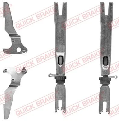 Conjunto de Ajustadores, travão de tambor QUICK BRAKE 102 53 017