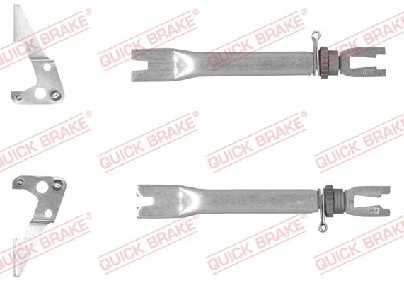 Conjunto de Ajustadores, travão de tambor QUICK BRAKE 102 53 027