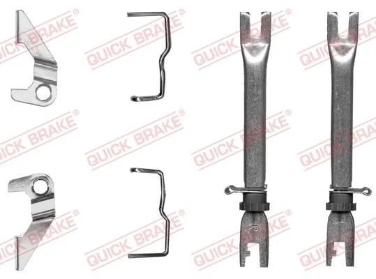 Adjuster Set, drum brake QUICK BRAKE 102 53 028