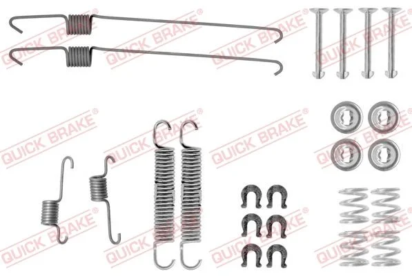 Accessory Kit, brake shoes QUICK BRAKE 105-0001
