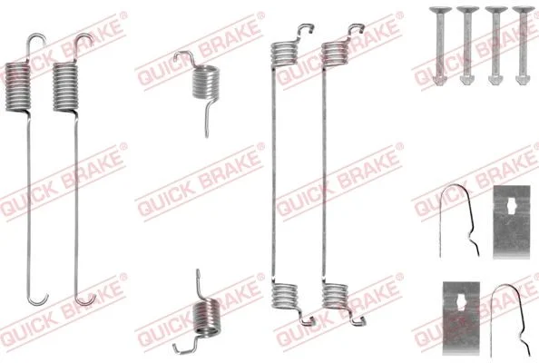Accessory Kit, brake shoes QUICK BRAKE 105-0007