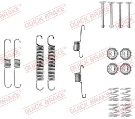 Accessory Kit, brake shoes QUICK BRAKE 105-0012