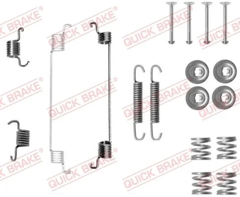 Kit de acessórios, sapatas de travão QUICK BRAKE 105-0014