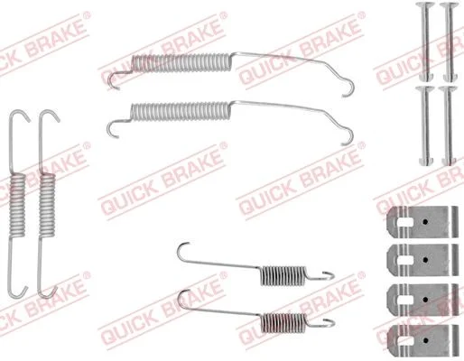 Accessory Kit, brake shoes QUICK BRAKE 105-0015
