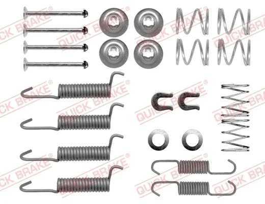 Kit de acessórios, sapatas do travão de estacionamento QUICK BRAKE 105-0016