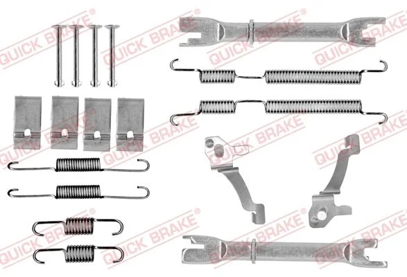 Accessory Kit, brake shoes QUICK BRAKE 105-0017S