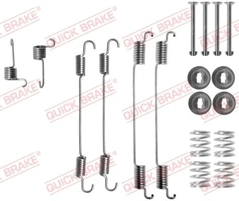 Kit de acessórios, sapatas de travão QUICK BRAKE 105-0021