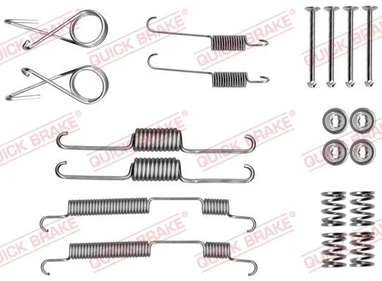 Accessory Kit, brake shoes QUICK BRAKE 105-0022