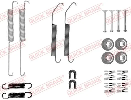 Kit de acessórios, sapatas de travão QUICK BRAKE 105-0033