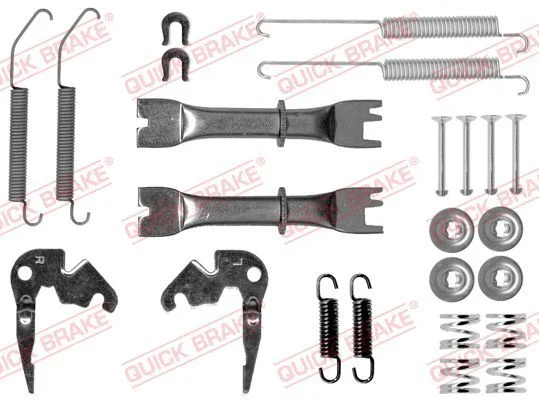 Accessory Kit, brake shoes QUICK BRAKE 105-0033S