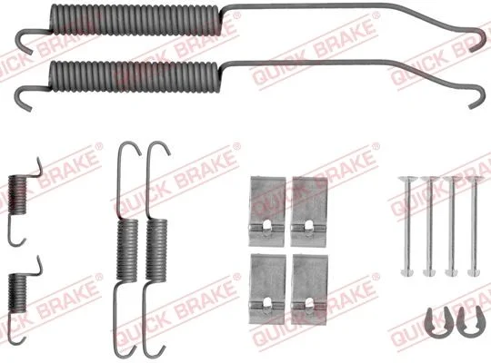 Accessory Kit, brake shoes QUICK BRAKE 105-0036