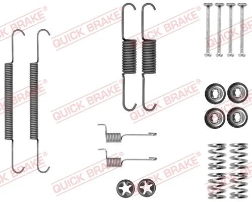 Kit de acessórios, sapatas do travão de estacionamento QUICK BRAKE 105-0037