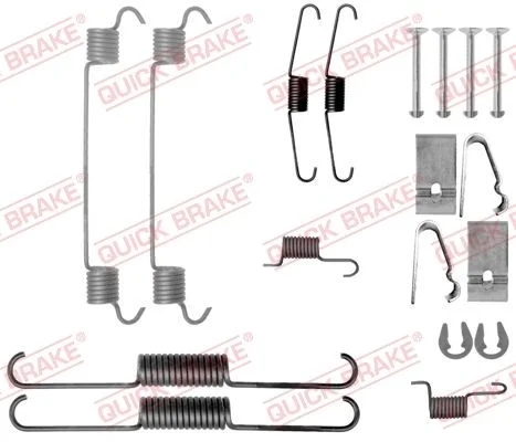 Accessory Kit, brake shoes QUICK BRAKE 105-0038