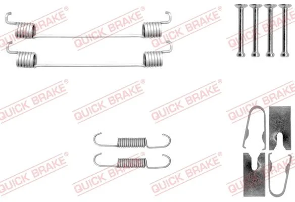 Accessory Kit, brake shoes QUICK BRAKE 105-0040