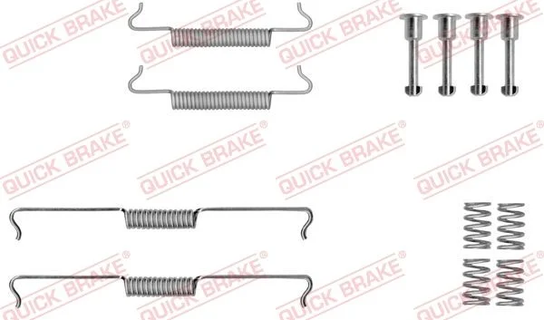 Kit de acessórios, sapatas do travão de estacionamento QUICK BRAKE 105-0041