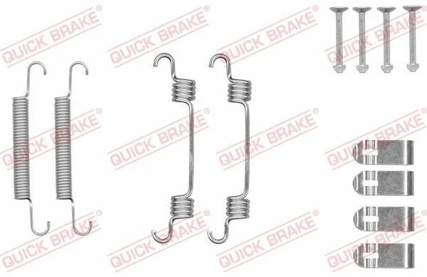 Accessory Kit, parking brake shoes QUICK BRAKE 105-0044