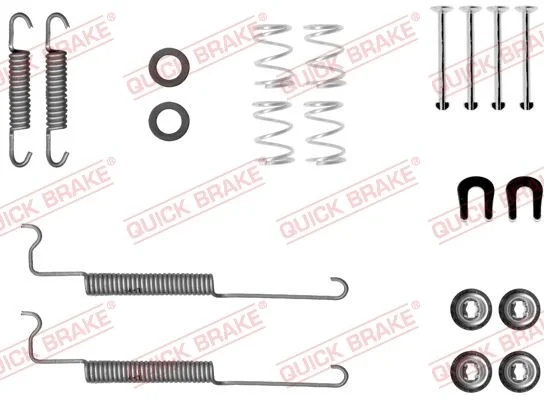 Accessory Kit, brake shoes QUICK BRAKE 105-0049