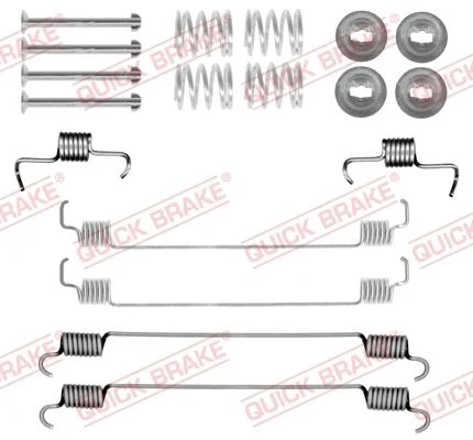 Kit de acessórios, sapatas de travão QUICK BRAKE 105-0058