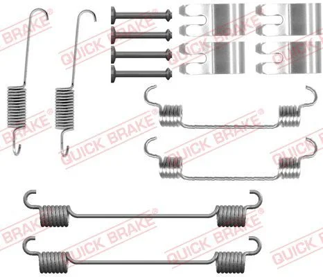 Accessory Kit, brake shoes QUICK BRAKE 105-0076