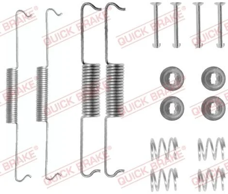 Kit de acessórios, sapatas de travão QUICK BRAKE 105-0521