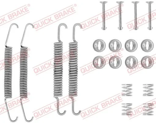 Kit de acessórios, sapatas de travão QUICK BRAKE 105-0548