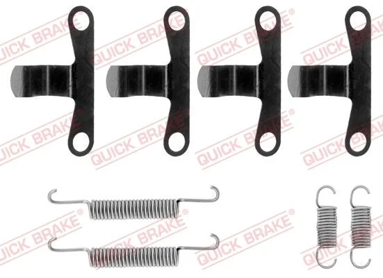 Kit de acessórios, sapatas do travão de estacionamento QUICK BRAKE 105-0594