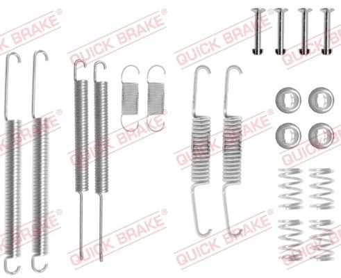 Accessory Kit, brake shoes QUICK BRAKE 105-0598