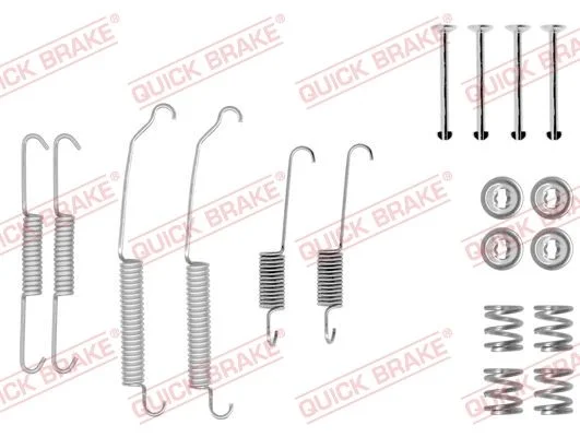 Accessory Kit, brake shoes QUICK BRAKE 105-0618