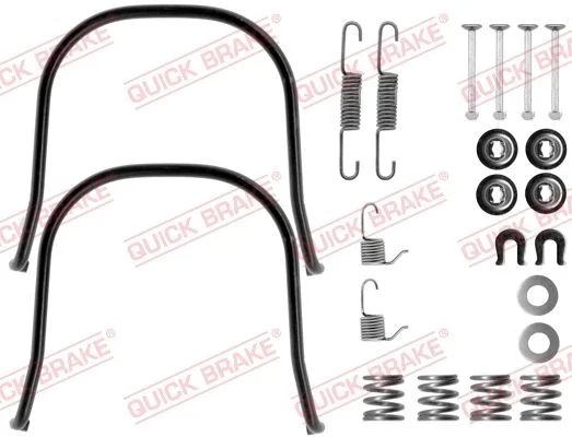 Kit de acessórios, sapatas de travão QUICK BRAKE 105-0633