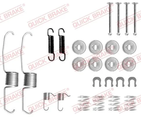 Accessory Kit, brake shoes QUICK BRAKE 105-0637