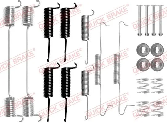 Kit de acessórios, sapatas de travão QUICK BRAKE 105-0648