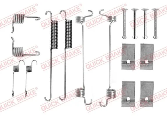 Kit de acessórios, sapatas de travão QUICK BRAKE 105-0677