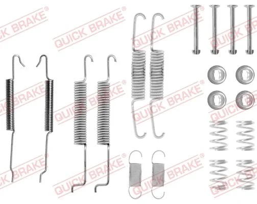 Kit de acessórios, sapatas de travão QUICK BRAKE 105-0680