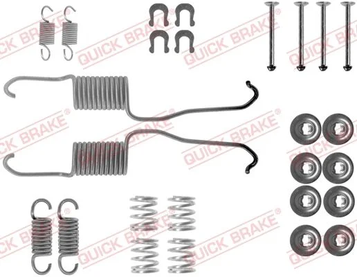 Kit de acessórios, sapatas de travão QUICK BRAKE 105-0684