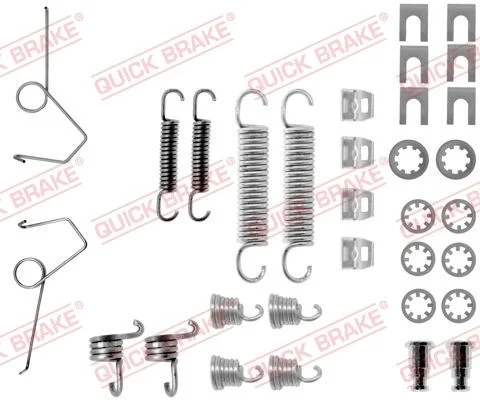 Kit de acessórios, sapatas de travão QUICK BRAKE 105-0686