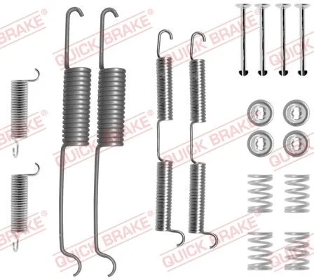 Kit de acessórios, sapatas de travão QUICK BRAKE 105-0687