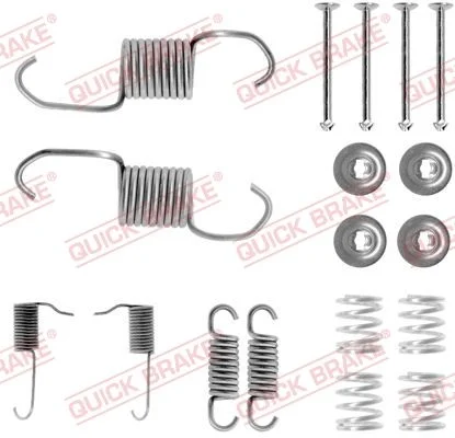 Kit de acessórios, sapatas de travão QUICK BRAKE 105-0696