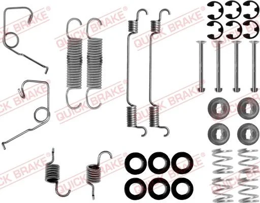 Accessory Kit, brake shoes QUICK BRAKE 105-0705