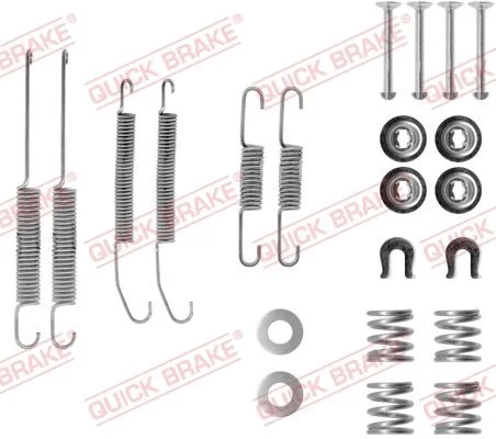 Accessory Kit, brake shoes QUICK BRAKE 105-0718
