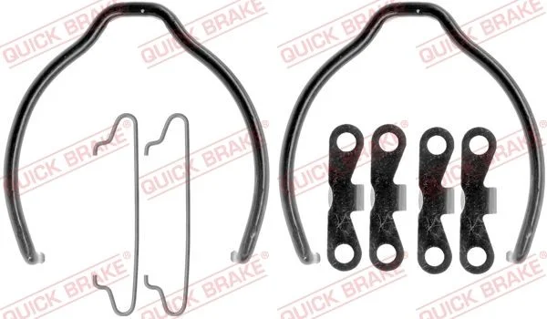 Kit de acessórios, sapatas do travão de estacionamento QUICK BRAKE 105-0721