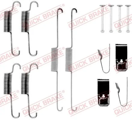 Kit de acessórios, sapatas de travão QUICK BRAKE 105-0723