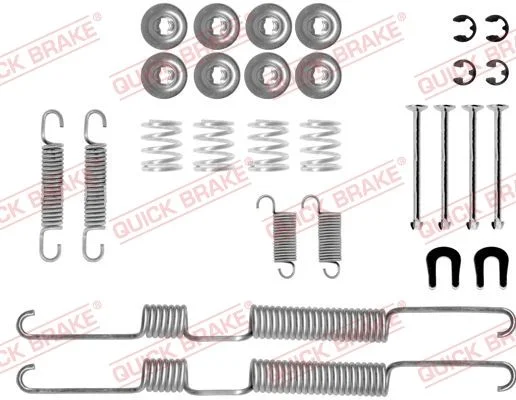 Kit de acessórios, sapatas de travão QUICK BRAKE 105-0730