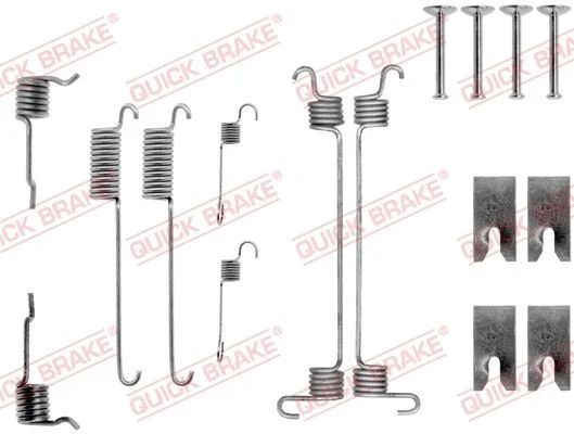 Kit de acessórios, sapatas de travão QUICK BRAKE 105-0731