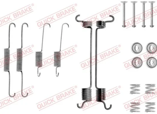 Accessory Kit, brake shoes QUICK BRAKE 105-0741