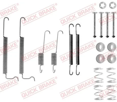 Accessory Kit, brake shoes QUICK BRAKE 105-0744