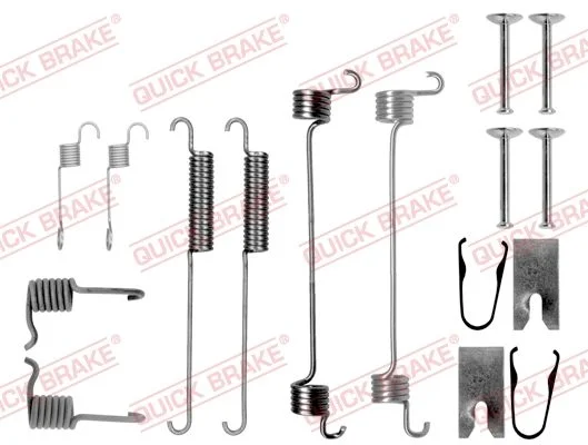 Kit de acessórios, sapatas de travão QUICK BRAKE 105-0749