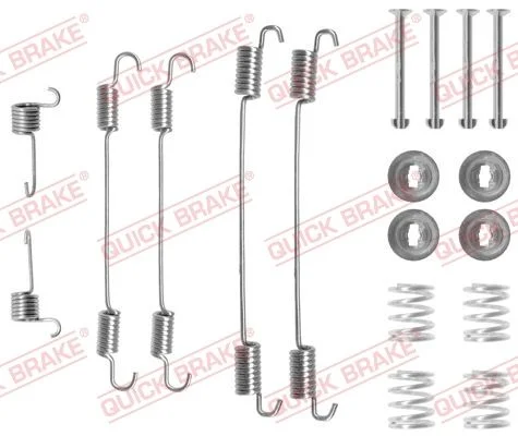 Accessory Kit, brake shoes QUICK BRAKE 105-0750