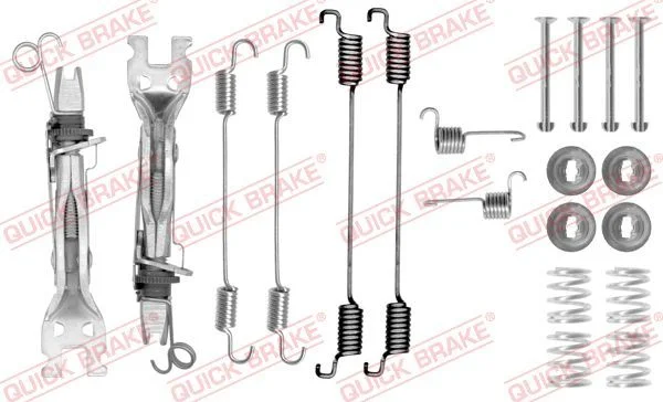 Accessory Kit, brake shoes QUICK BRAKE 105-0750S